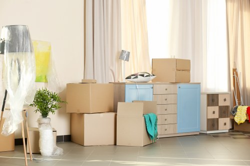 Man with a van service helping with a local move in Shepherdsbush