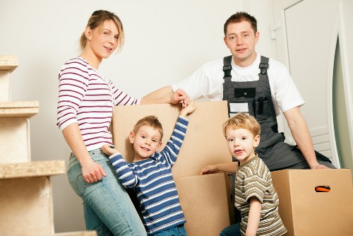 Professional movers handling a house relocation in Shepherdsbush