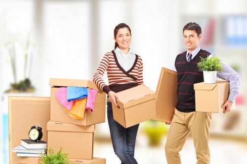 Careful packing and transport during a Shepherdsbush removals job