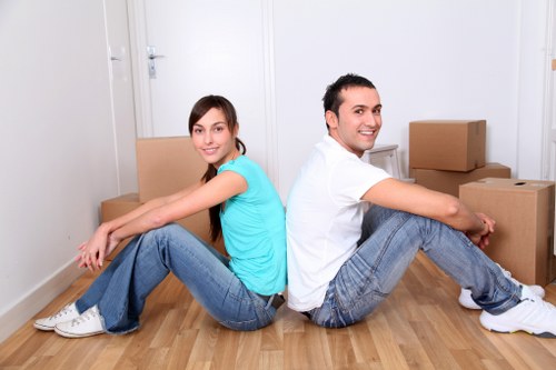 Removal team preparing a safe home move in Shepherdsbush