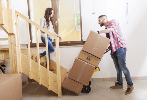 Accessible navigation and service information for Shepherdsbush removals