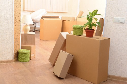 Strong cardboard boxes for home moving in Shepherds Bush